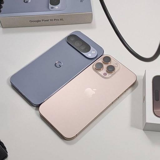 Moonstone or Desert Titanium, Who you picking? Go: #Pixel10ProXL #iPhone16ProMax #Google #Apple