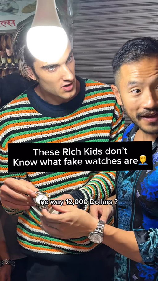 Rich Kids vs Fake Watches ⌚️