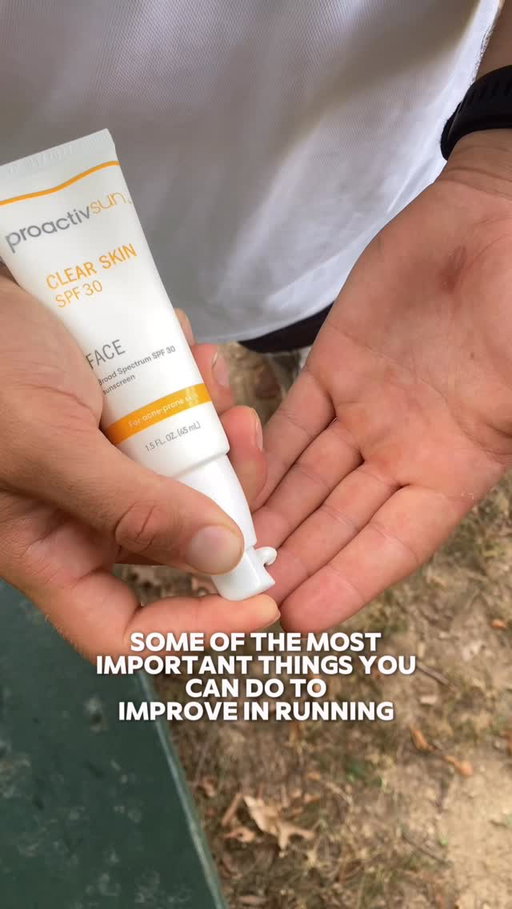 Love keeping the skin clean and healthy with Proactiv! #ProactivPartner #cleanskin #healthy #running