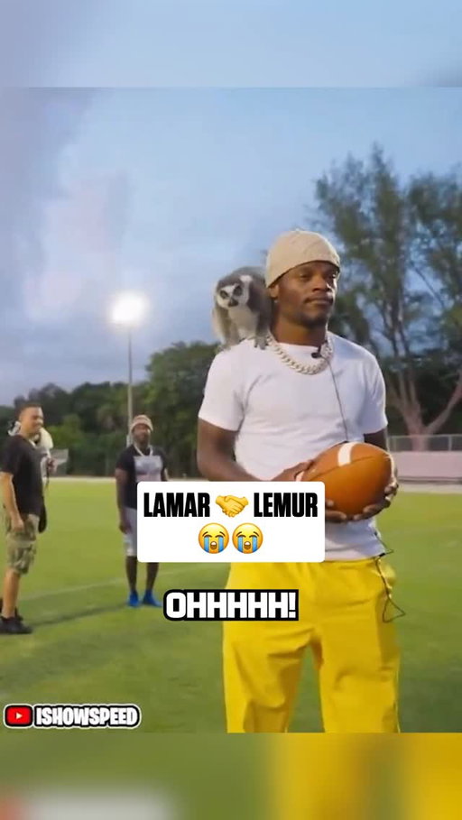 Lamar was so chill about it 😭

(via @ishowspeed)
