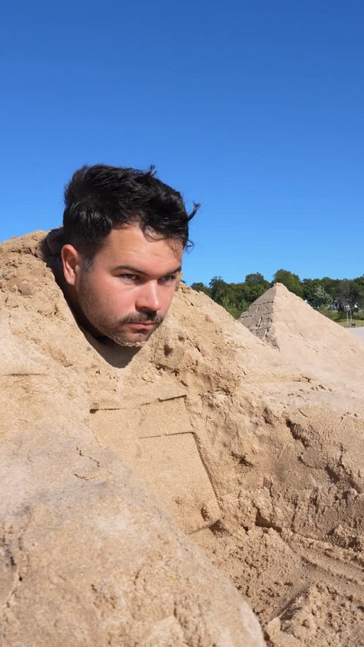 How Diddy would have constructed the pyramids if he was around back then. #egypt #pyramids #gyat #kingtut #egyptian #rizz #meme #beach #sandcastle #architecture