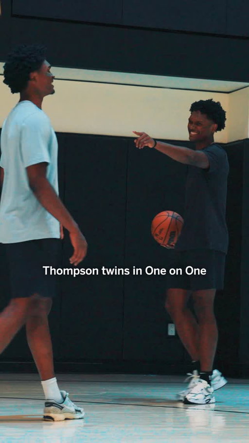 #Ad #Sponsored Watch the Thompson twins go One on One with Amex and get closer to your favorite players.