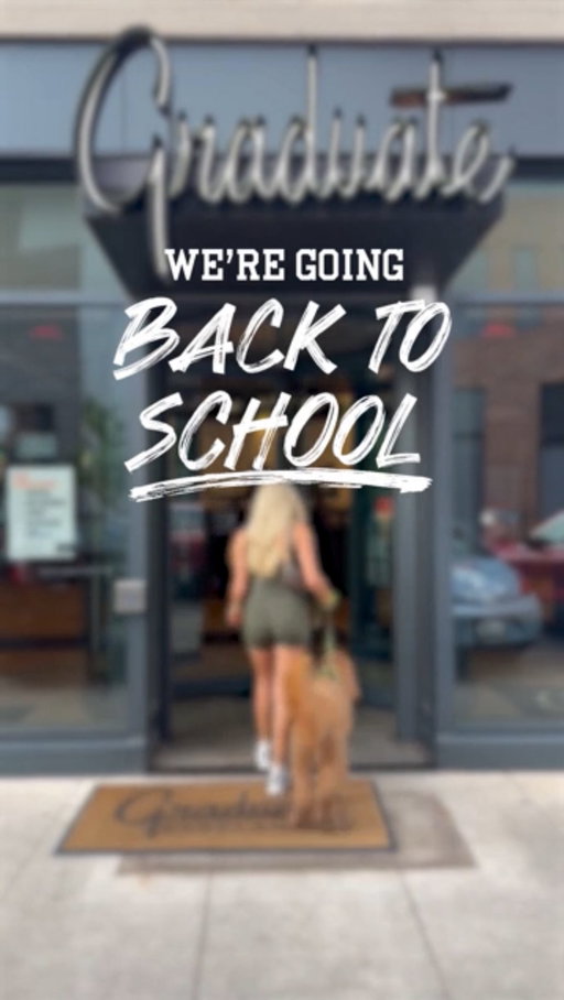 For making (and reliving) those core campus memories. Graduate Hotels, it’s Where We Rally.

 #GraduateHotels #WeAreAllStudents  #BackToSchool