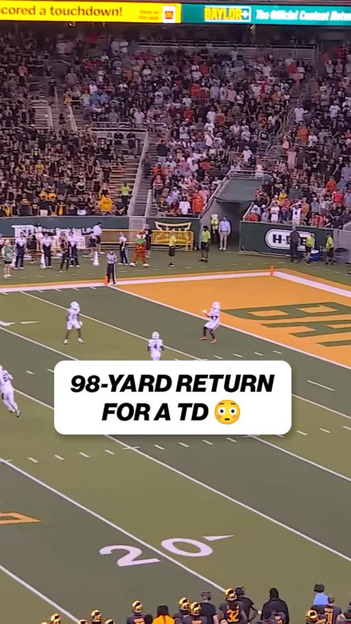 What a Pleasant surprise 😏

A KICK RETURN TD TO THE HOUSE FOR @auburnfootball 😱