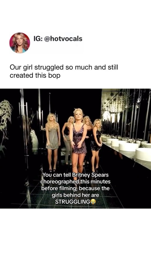 Nothing will ever top this video 👑

During the peak of her career, Britney Spears sold over 100 million records worldwide, making her one of the best-selling music artists of all time. Her debut album, …Baby One More Time (1999), alone sold more than 25 million copies globally. Subsequent albums like Oops!... I Did It Again and Britney also achieved multi-platinum status. Her catchy pop hits and strong fanbase helped her dominate the late 1990s and early 2000s music scene. Britney’s commercial success established her as a pop icon, influencing a generation and securing her legacy in music history with impressive sales and numerous awards.

#music #musicvideo #throwback #2000 #britneyspears