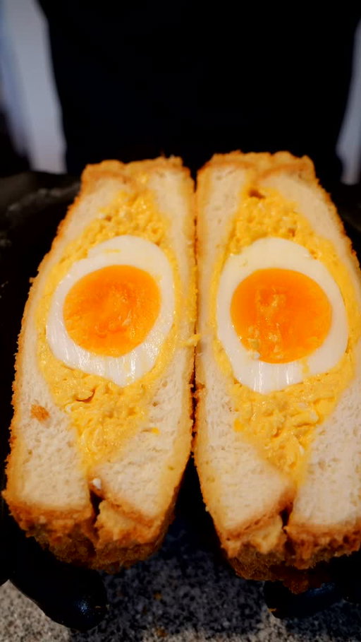 Deep-Fried Egg Sandwich