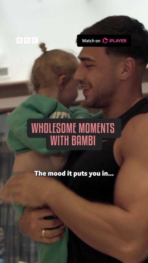 Dad and daughter goals 🥹 ⁣
⁣
Tommy: The Good. The Bad. The Fury. On #iPlayer now⁣
 ⁣
#TommyFury #Boxing #Family