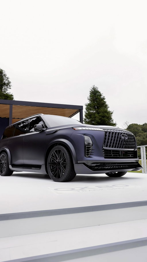 The INFINITI QX80 Track and Terrain Spec concepts look so good. 

The Track spec has a mean stance with a wide body kit, aggressive front and rear valance and pushes up to 650HP/750TQ. And it’s got massive 24-inch wheels.

The Terrain Spec has a lifted suspension, rugged off-road tires and a sweet looking lightbar up top.

Let me know in the comments which one stands out to you more ⬇️

@INFINITIUSA #INFINITIPartner #QX80Concept