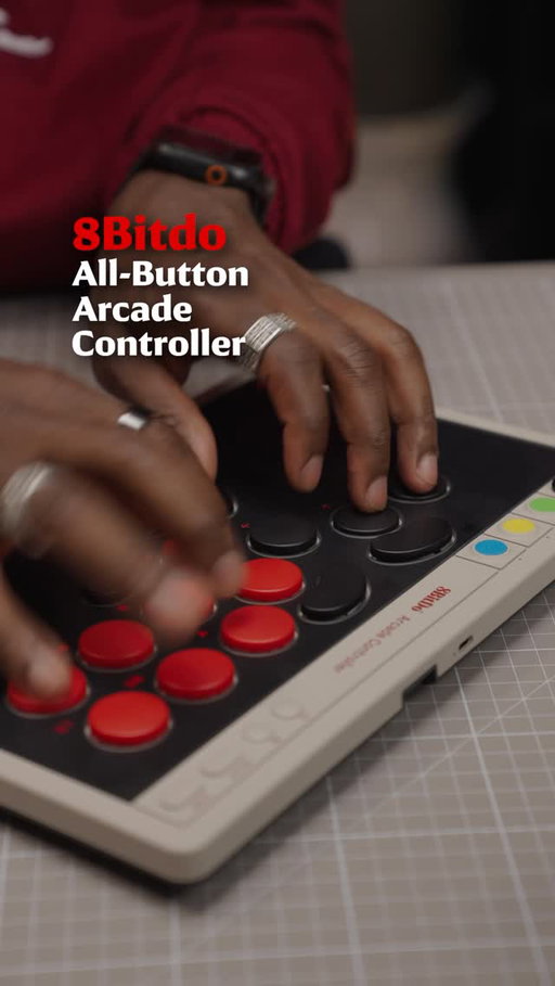 One for the Nintendo Switch gamers! This cool 8bit Arcade controller is the one ☝️ #nintendo #nintendoswitch #arcade
