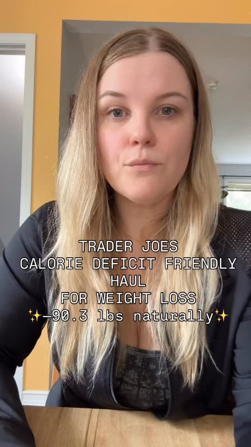 Trader Joe’s is THE PLACE for quick easy affordable calorie deficit friendly meals!

#weightlossmotivation #traderjoes @traderjoes #weightloss #weightlossjourney #fattofitjourney #fatloss #naturalweightlossjourney #caloriedeficit #caloriedeficitdiet #traderjoeshaul #traderjoesfinds