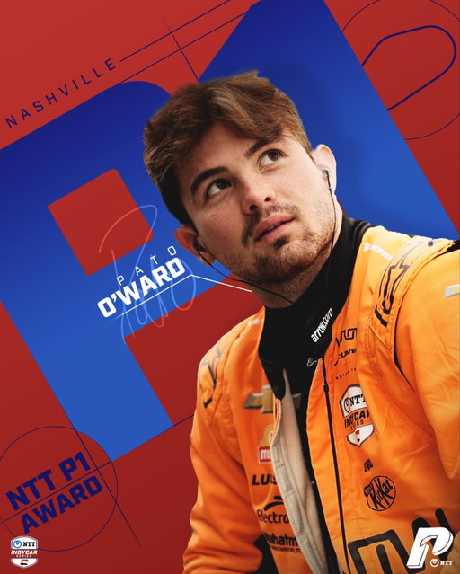 P1 Pato 🤠

Pato O’Ward takes the NTT P1 Award for Arrow McLaren in Nashville!