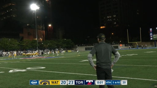 EVAN ASTOLFO AT THE BUZZER! The rookie nails a 57-yard field goal and we are headed to overtime!

#goblackgogold