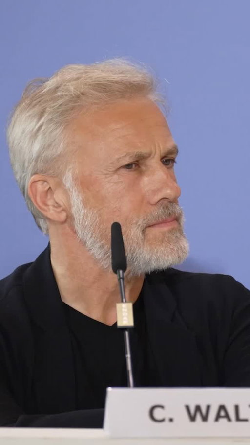 #ChristophWaltz shares how he stays optimistic during difficult times at the #Frankenstein #VeniceFilmFestival press conference