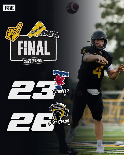 WATERLOO JUST DEFEATED TORONTO IN OVERTIME

OUA CLASSIC