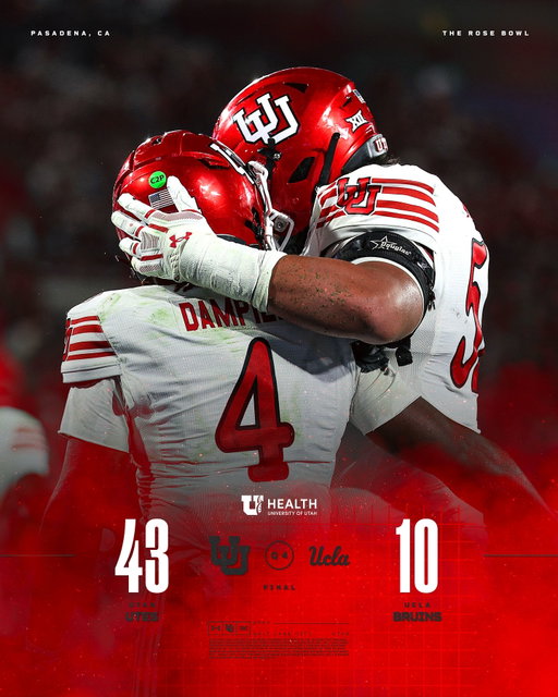 Final Score from Pasadena‼️

#GoUtes