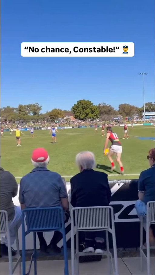 Needed to 🤫 him @charlie_constable 

The ex- Cat & Sun helped himself to 31 disposals & 1 goal in @perthfootballclub’s Elim-Final today 💪🏼

🎥 - @a.i.d.oo 

#afl