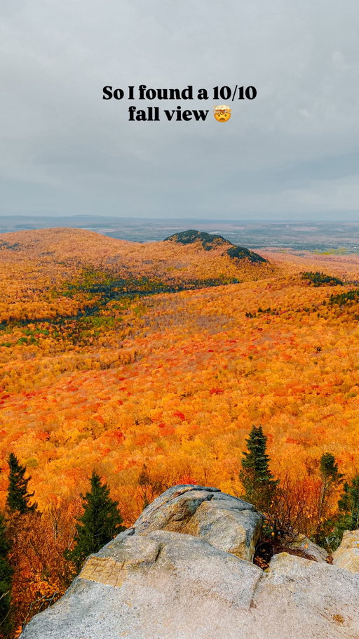 Comment GUIDE so you won’t miss Quebec’s best fall foliage spots📸🍂🍁⛰️

🍁 Don’t miss this hike this fall!

📍 Parc national du Mont-Mégantic
🥾 Sentier des Cimes | 12 km loop
🍂 Porte du Ciel lookout
🍁 Secteur Franceville
📸 Peak Time : First week of October approximately 

Only a few weeks to catch the colors at one of the most breathtaking viewpoints in Québec. 🌄

#QuebecHikes #FallInQuebec #MontMégantic #HiddenGemsQuebec #QuebecOutdoors