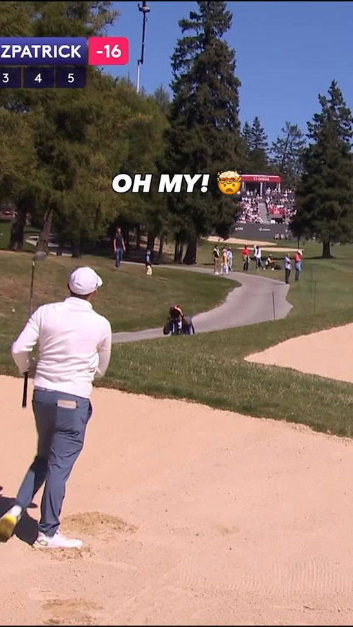 Matt Fitzpatrick with one of the best golf shots of the season! 🤯
#OEM2025