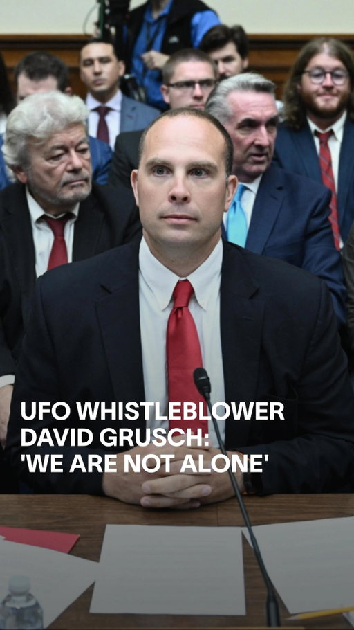 The Story of David Grusch: The UFO Whistleblower.