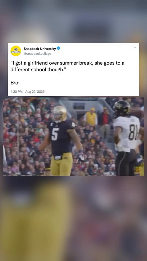 Bro is lying 😂😭

(Follow @snapbackuniversity_ for more)

#cfb #college #football #collegefootball #girlfriend #funny #fyp #explore
