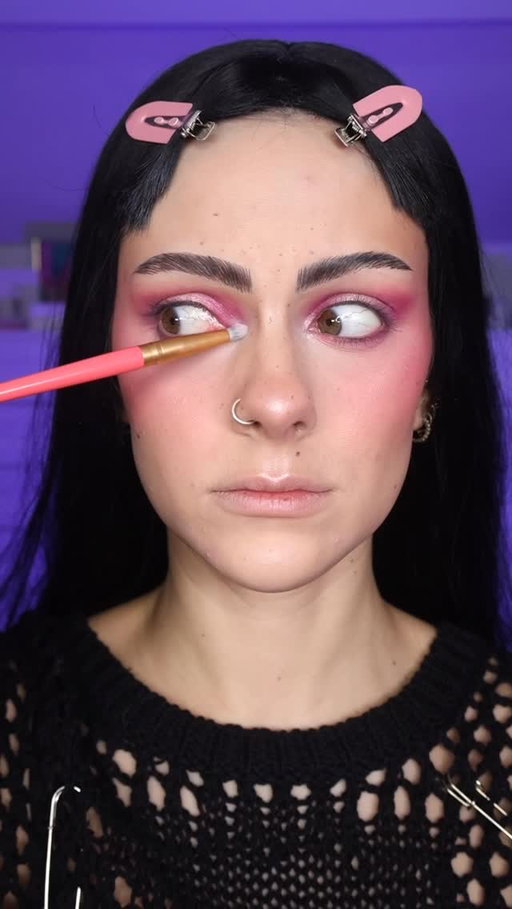 Day 20 - one of my favourite makeover videos 'Goth Girl gets a Pink Makeover' 💖 Who remembers this one?! 

#MyTop31 #gothmakeup #makeover