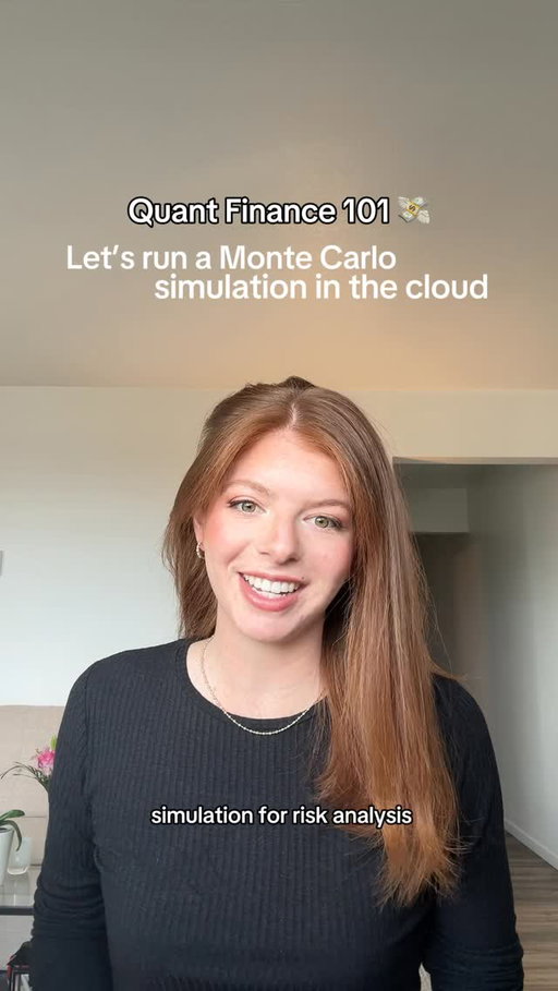 Financial engineering basics with Mar #montecarlosimulation #buildwithmar

*not sponsored too Iol I just want to teach you guys to use real world tools