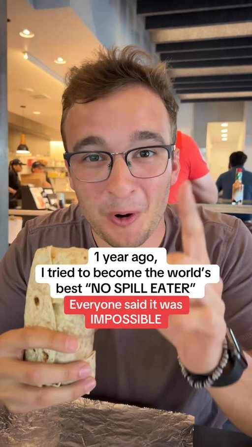 Always keep chasing your dreams 🥹

Tonight, 8pm CT, James will attempt to beat the impossible LIVE! You can win a share of $1,000 by answering 7 questions correctly about the challenge on @draftkings_sportsbook 

#food #foodie #challenge #foodlover #burrito #fastfood