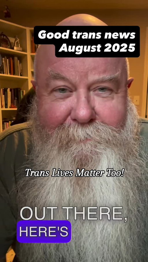 Good trans news update August 2925

NYC opened its first trans shelter for the unhoused. 

A U.S. District Court in Maryland blocked the National Institutes of Health (NIH) from terminating grants that fund research on sexual and gender minority health. This decision prevented the cancellation of millions of dollars in federal funding for health research, including studies focused on LGBTQI+ communities.

More than a dozen states filed a lawsuit to protect access to gender-affirming care from federal investigations by the regime.

In Australia, transgender soccer player, Riley Dennis won a legal case against anti-trans activist Kirralie Smith. This victory pushes back against efforts to exclude trans athletes from sports

A major new research effort was announced in the U.K. to track the health and well-being of thousands of transgender and gender nonconforming youth. The $14 million study aims to better understand their physical, mental, and social health to improve services.

Illinois launched a legal hotline for LGBTQ+ residents. 

The Williams Institute at UCLA  released an August 2025 study update estimating that just over 2.8 million USians aged 13 and over identify as transgender. This increased visibility and accurate data can inform policies and resources. And even at that number, we’re still less than 1% of the total population in the US. 

The fact that increasingly young people are identifying as being trans means that they have grown up in the world that recognize them for who they are and was supportive. They are not going to want to go back to something else. They will continue to fight for the right to live authentically.

#existenceisresistance 
#TransMan
#FTM 
#TransMasc 
#Trans
#TransVisibility
#TransDaddy
#TransDad
#TransDadTips
#🏳️‍⚧️#🏳️‍🌈 
Credit: @daddyspencer