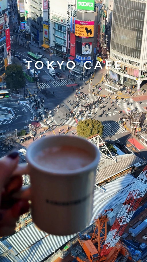 Hidden Café with a Shibuya Crossing View in Tokyo. Located on the 17th floor of an office building, this café offers one of the most iconic views in Tokyo — but from a spot most people don’t even realize exists. Honestly, I’ve been holding off on sharing this place for almost a year haha.

Coffee here is around $3 USD — unbelievably cheap for the view you’re getting. The vibe is calm and super chill. It’s also laptop-friendly with free Wi-Fi and plenty of outlets, so it doubles as the perfect remote work or study spot.

👉 How to find it: This is where it feels truly “hidden.” You won’t see it from the main shopping area — and there’s no big café sign. Instead, enter Shibuya Scramble Square from the B2F or 2F “Office Entrance,” look for the yellow office elevator signs, and ride straight up to the 17th floor. Step out, and the café will be on the left hand side.

Sometimes I love finding places that feel like a secret escape above the city — and this one checks every box. Definitely worth a visit if you want coffee with that Shibuya view.

📍 5 CROSSTIES COFFEE 渋谷スクランブルスクエア
🗺️ 2 Chome-24-12 Shibuya, Tokyo 150-0002, Japan
⏰ Mon–Fri 8am–8pm / Sat–Sun 10:30am–6pm

#tokyocoffee #shibuya #shibuyascramblesquare #shibuyacrossing #shibuyatokyo #shibuyacafe #shibuyastation #shibuyasky #tokyocafe #tokyocafeguide #tokyocoffeeshop #japantokyo #tokyotravel #tokyotrip #tokyotokyo #japantrip #japantravels #japantravel #japantravelguide #visittokyo #visitjapanjp #visitjapan #渋谷スクランブルスクエア #渋谷