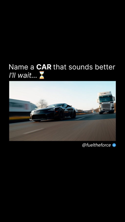 The Greatest Sound Ever Made on Four Wheels 🔊🔥