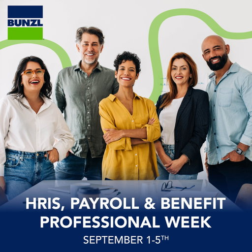 This week, we celebrate the powerhouse team that keeps Bunzl running smoothly—our Payroll, HRIS, and Benefits Professionals! Your behind-the-scenes dedication ensures our employees are paid on time and have access to excellent benefits. Thank you for your hard work and commitment! #HRISPayroll&BenefitProfessionalsWeek #WeAreBunzl