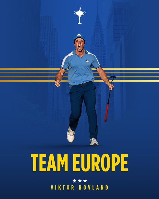 VIKTOR, VIKTOR HOVLAND 🇳🇴

#TeamEurope