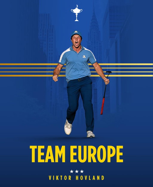 What an honor it is to be part of Team Europe again. See you in New York!