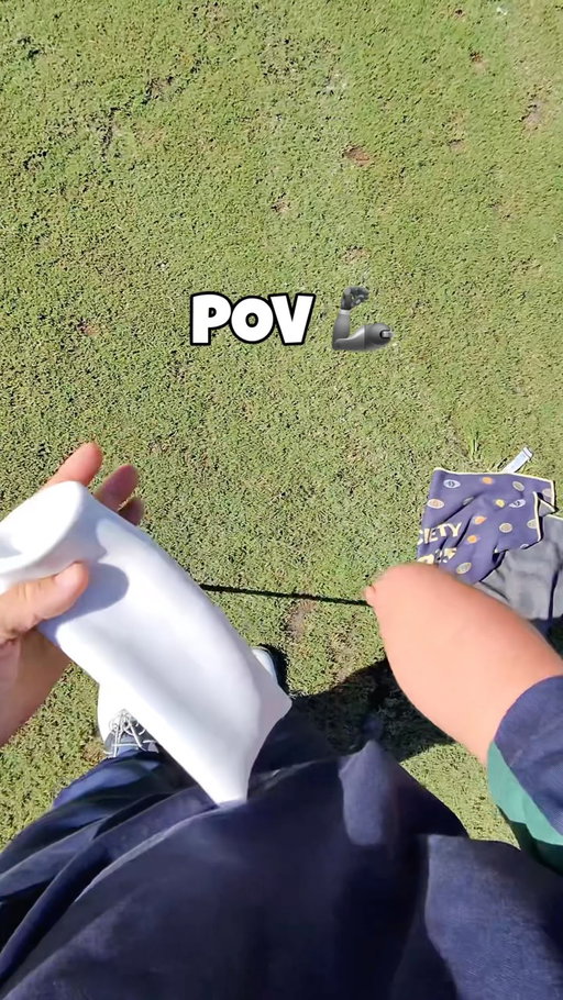 POV 
.
.
#adaptiveathlete #adaptivegolfer #prosthetics #1arm1hcp #golf