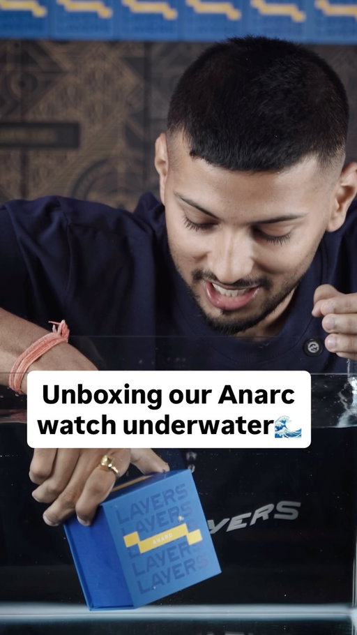 Unboxing our Anarc ⌚️Underwater🌊

#anarcwatch #watch #layers #smartwatch #unboxing #sales #instareels #instagram #reels
