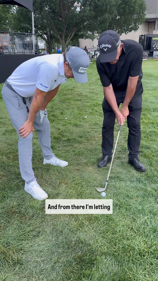When coach speaks you learn @carlosortizgolf 😂