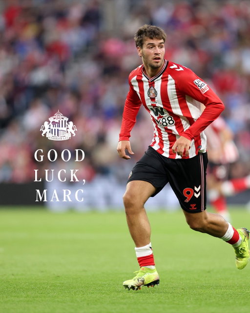 Sunderland AFC confirms that Marc Guiu has returned to Chelsea Football Club.

Wishing you well, Marc! 👊