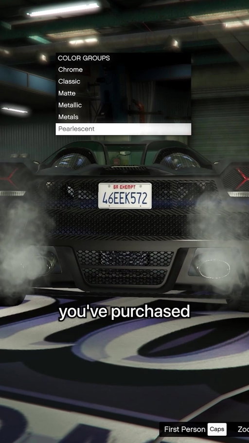How To Get Pearlescent Spray On ANY Car Paint #gta5 #gtav #gtaonline