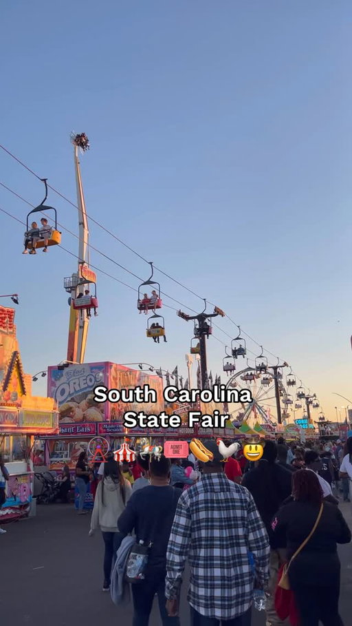 Who else is counting down the days for the @scstatefair?! 🤩🎡🎪

Happening Oct. 8-19, 2025 with ticket sales starting Sept. 9th 🤠

FOLLOW me @jensensavannah for more gems in the Carolinas 💎

#southcarolina #statefair #scstatefair #fall #803 #columbiasc