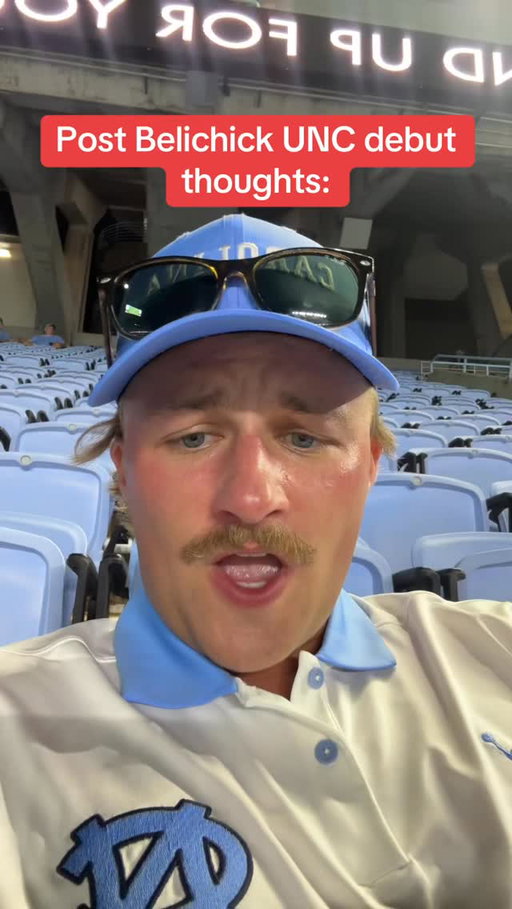 How we feelin UNC fans? 

#collegefootball #uncfootball #tarheels #billbelichick #cfb #explore