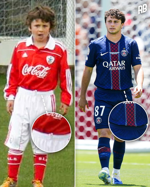 João Neves has really been running his tucked in shirt style since day one… But there’s actually a reason why 👀👇

Back when he was first playing football, he joined a grassroots team in the Algarve, Portugal. At this team, it was a rule that every single player had to tuck in their shirt.

Even after he joined Benfica’s academy… He continued to play with this tradition at every age group as he rose up all the way into the first team.

Even until this day, he will never step onto the pitch with his top untucked. From rising baller to world class… Nothing’s changed. Tradition. 👔
