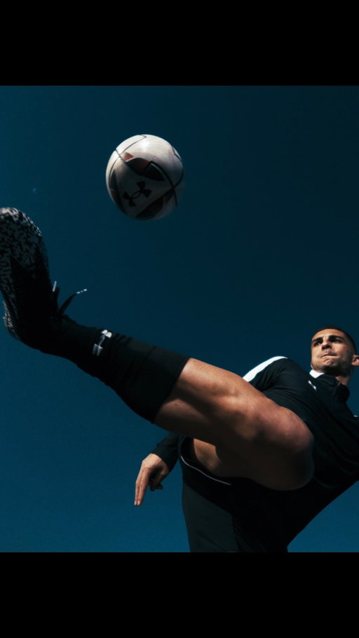 At the right feet, a football is a way of rewriting a story the world tried to write for you.

#BeTheProblem