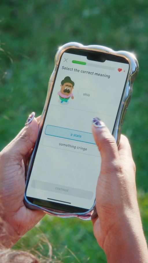Warning: By the time you understand Gen Alpha vocabulary, it'll already be cringe. #duolingo