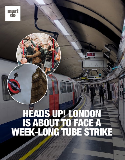 ⚠️ Travel alert: A Tube strike will hit London Sept 7–11, 2025, shutting down all Underground and DLR services.

✅ How to get around:

Elizabeth line & Overground (running, but check for closures)Buses (operating but crowded)Walking & cycling (fastest options in central areas)
Plan ahead, avoid peak times, and check TfL for real-time updates before you travel.

🚇 Will this change how you’re moving around the city next week?

Media via Shutterstock

#mustdolondon #londontube