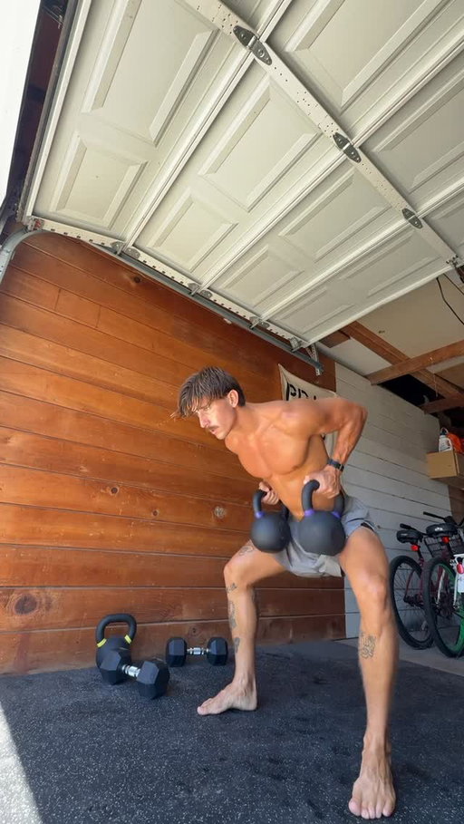 Powering @teosworld_ through workouts 1 and 2.