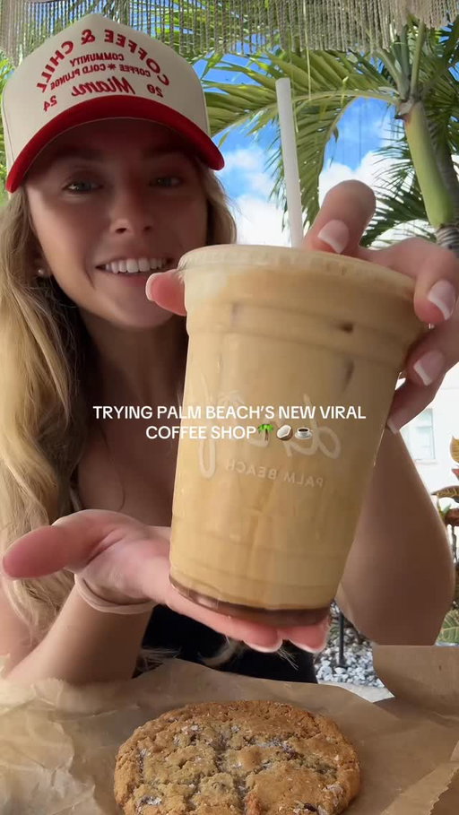 Coffee, cookies and straight vibes here🌴🍪🥥

Highly recommend the chocolate chip cookie and the signature drift latte with homemade coconut caramel syrup at 

📍 Drift in Palm Beach, FL 

#eatwithme #southfloridafood #palmbeach #bocaraton #delraybeachfl