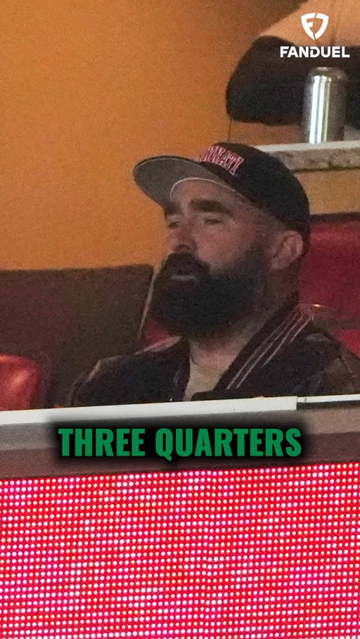 Jason Kelce thought he was getting after it until Taylor Swift broke the news that he and Travis had been drinking non-alcoholic beers for the first 3 quarters of the Cincinnati / Nebraska game 💀 😂