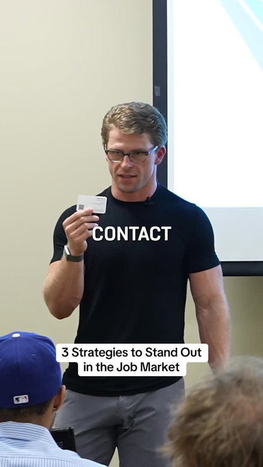 Clip is from ep. 28 of The HigherUp Podcast “Setting Yourself Up to Stand Out”. If you’re a college kid or individual trying to land a job, go check it out.