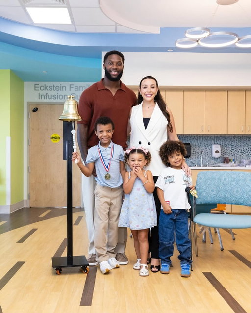 Together as a family, we rang the bell. 

Wesley conquered cancer, and now we’re channeling that victory into hope for families still in the battle. 

Introducing Four One For Hope through our @fouroneforall Foundation. Every sack the Jaguars and I record this season means $410 will be donated monthly to cancer organizations. 

▪️September: @nemours
▪️October: @americancancersociety
▪️November: @rmhcjacksonville
▪️December: @nationalpcf 

Our strength lies within Wesley, and our life journey to fight cancer. I’ve added the link in my bio for anyone ready to pledge with us 🎗