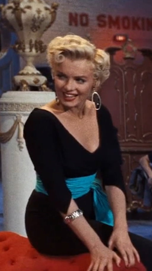 She was so real for this.

Marilyn Monroe, Donald O'Connor and Mitzi Gaynor in THERE'S NO BUSINESS LIKE SHOW BUSINESS ('54)